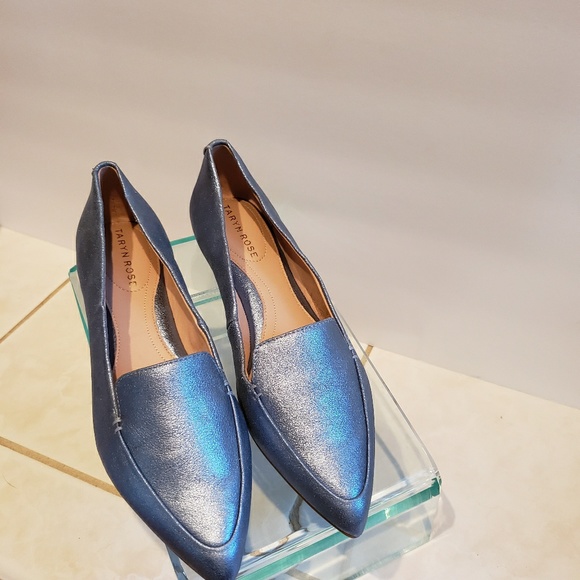🆕️NIB Taryn Rose Faye Metallic Loafer - Picture 7 of 7